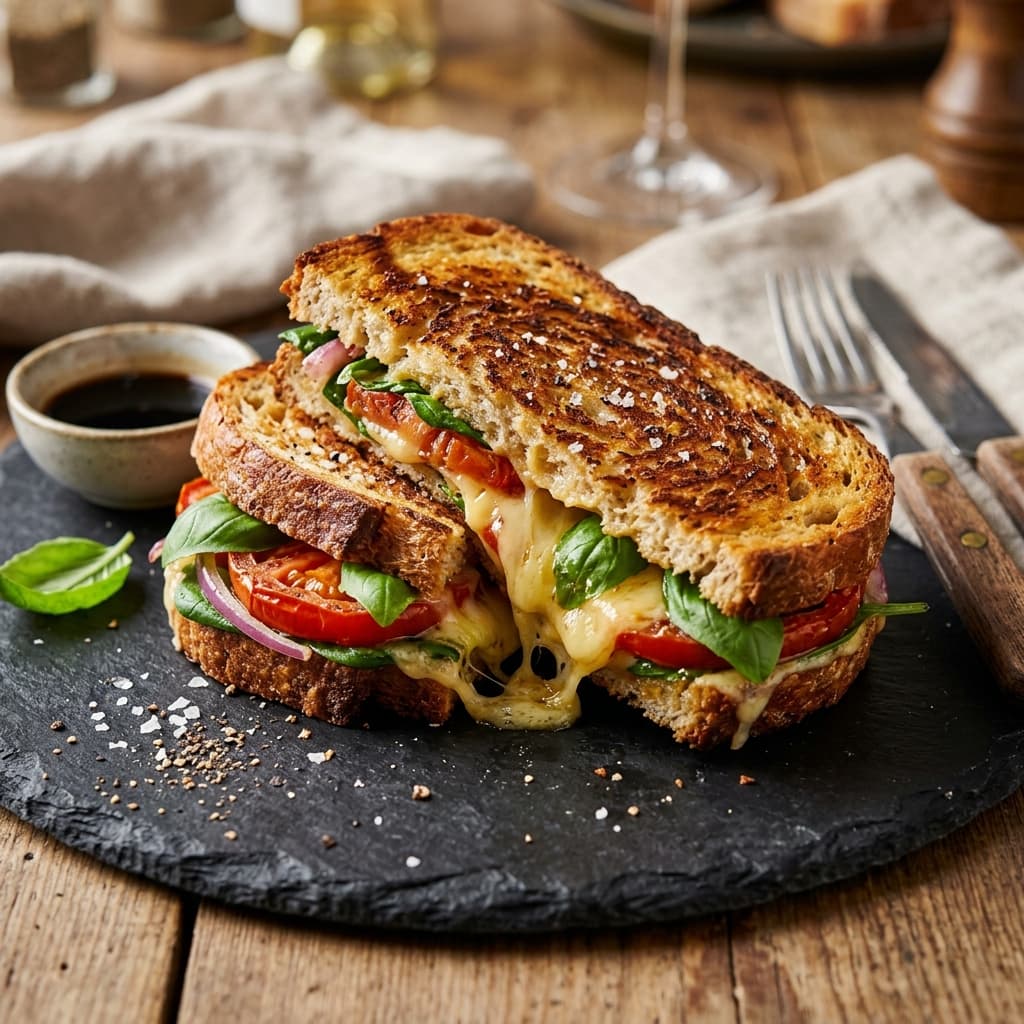 Artisan melt toast